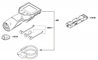 Bosch 3 601 B41 100 Gic 120 Endoscope 10.8 V / Eu Spare Parts